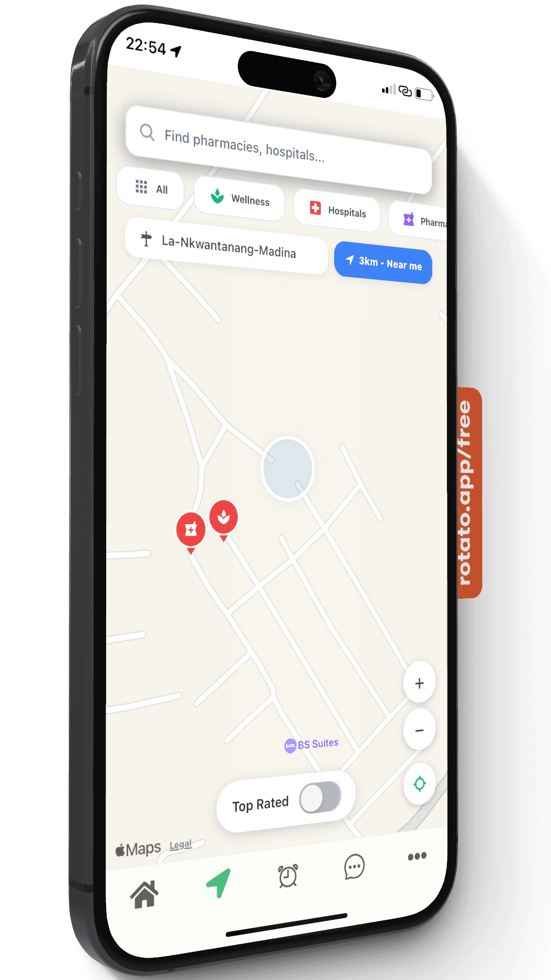 4 Our Life Map Mockup